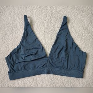 Joyspun Women's Large Blue Bralette